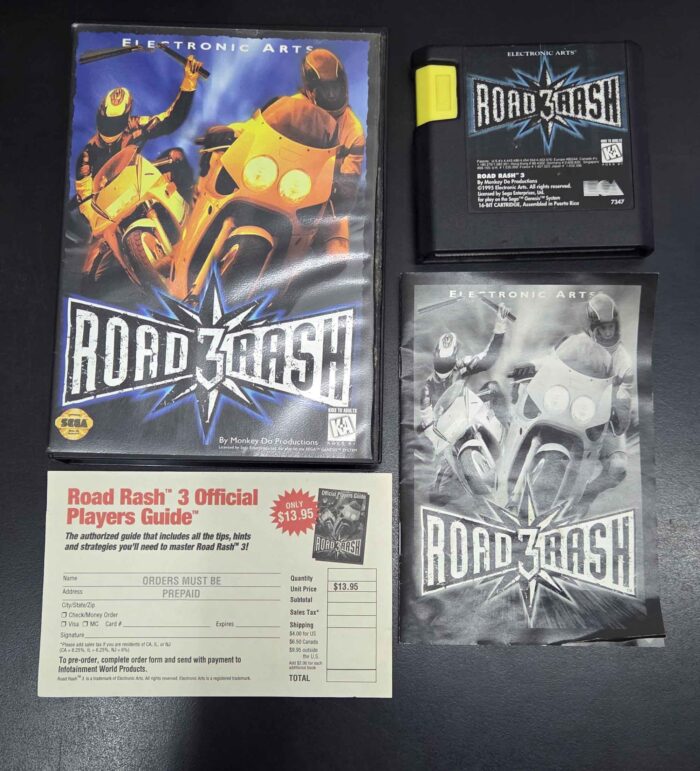 Road Rash 3 | Sega Genesis Original