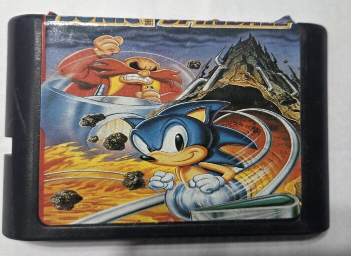 Cartucho 90s Sonic Spinball compatible sega 16 bits.