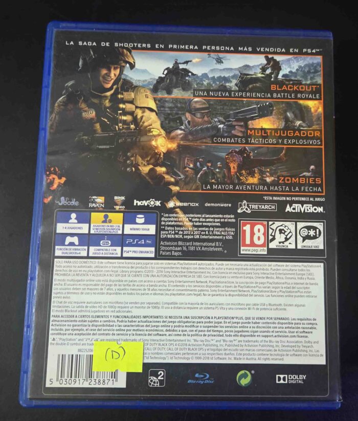 Call Of Duty Black Ops 4 | PS4 - Imagen 3
