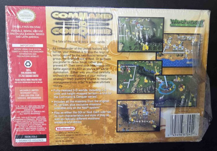 Command & Conquer | Nintendo 64 - Imagen 3