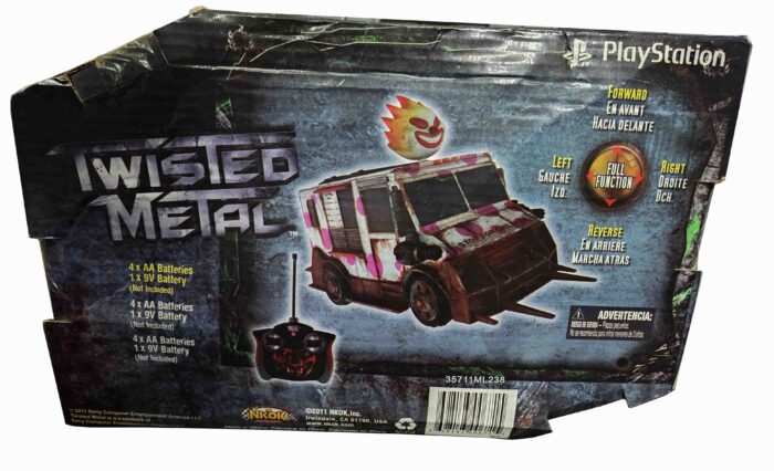 Ice Cream Truck Twisted Metal Cars Twisted Metal Sweet Tooth Ice Cream Truck Rc Radio Controlled - Imagen 3