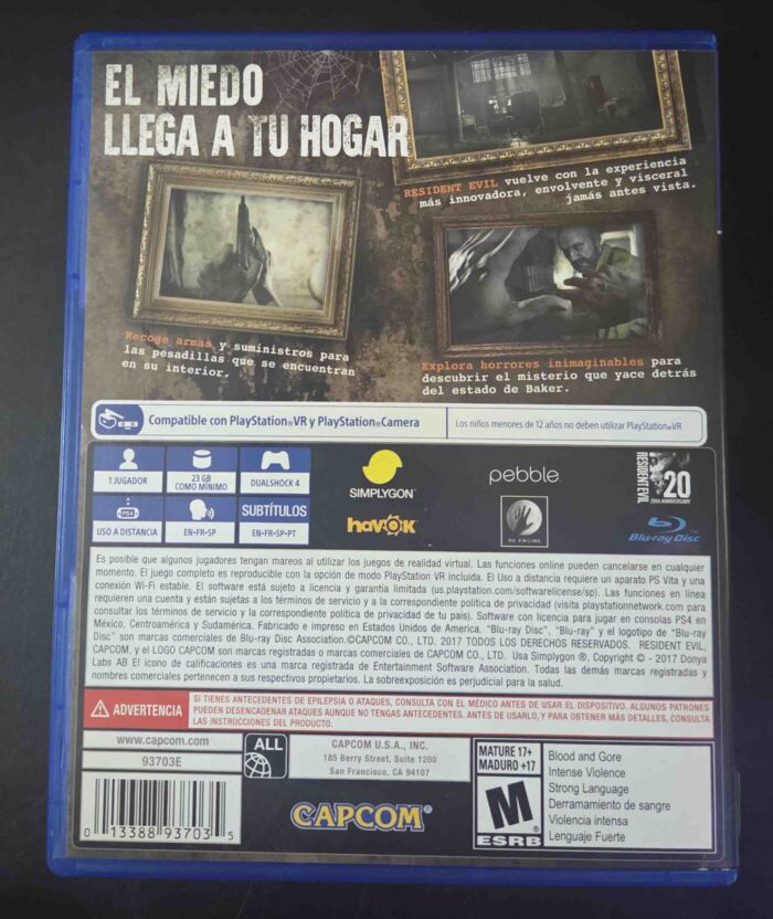 Resident Evil 7 | PS4 - Imagen 3