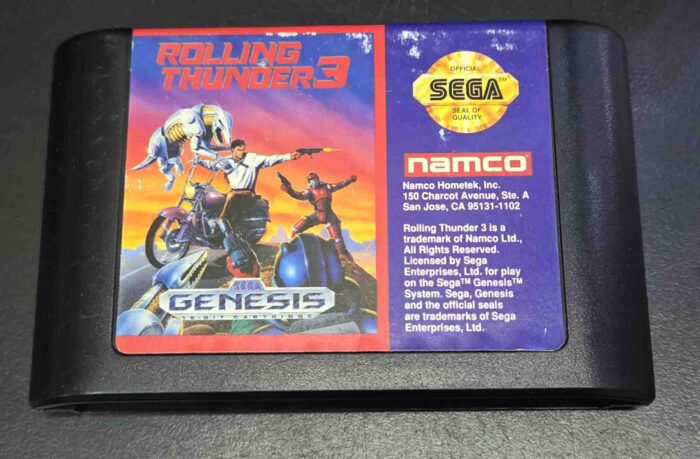 Rolling Thunder 3 | Sega Genesis Original - Imagen 4