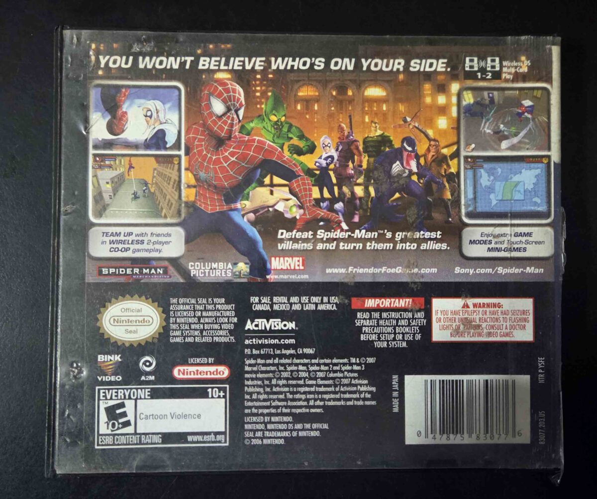 Spider-Man Friend or Foe | Nintendo Ds – Museum Games
