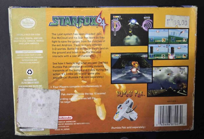 Star Fox 64 | Nintendo 64 - Imagen 2