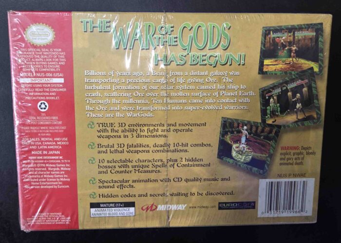 War Gods | Nintendo 64 - Imagen 3