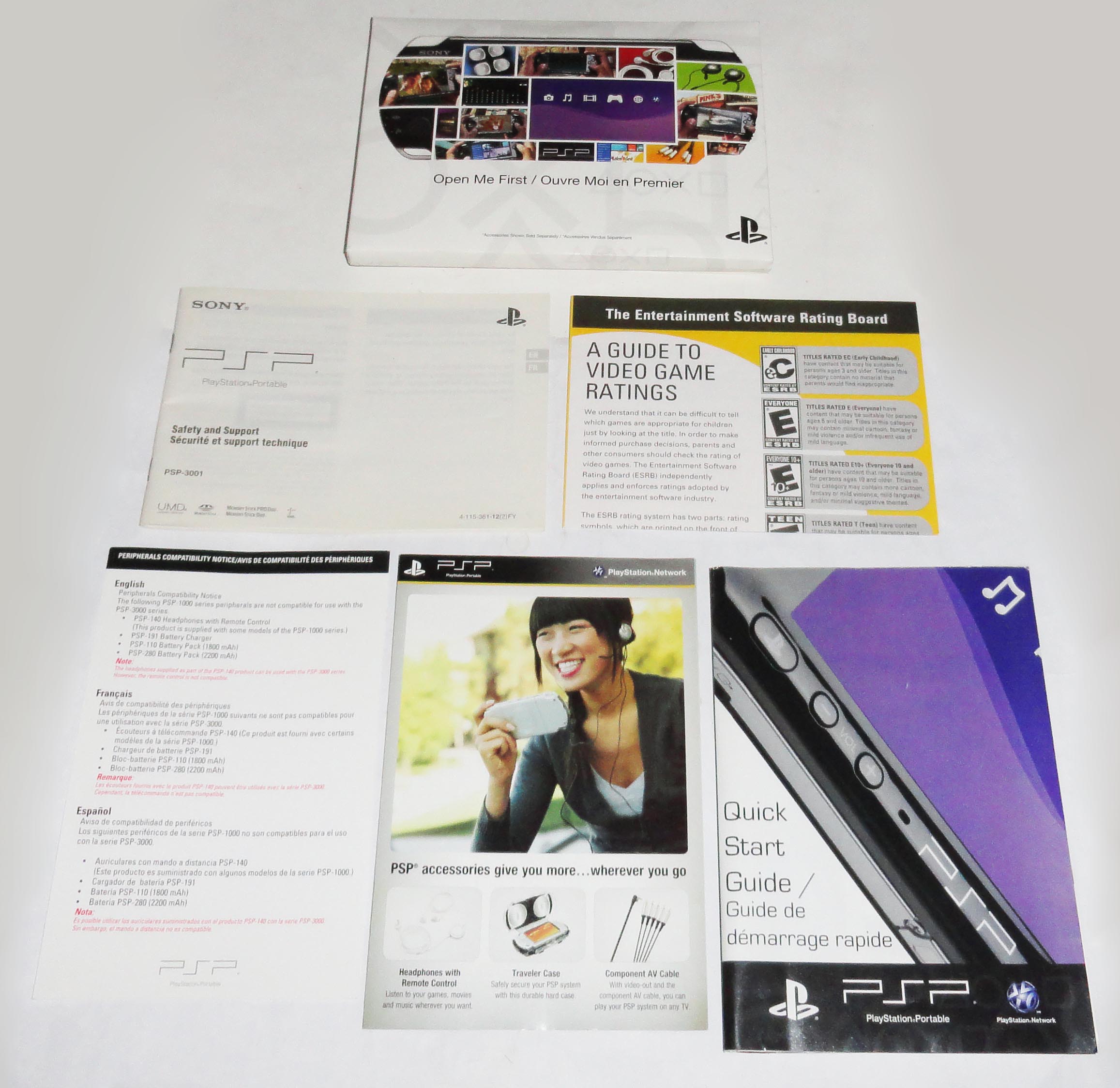 Psp Slim Completa En Caja Flasheada + Adaptador microSD 8gb - Imagen 5