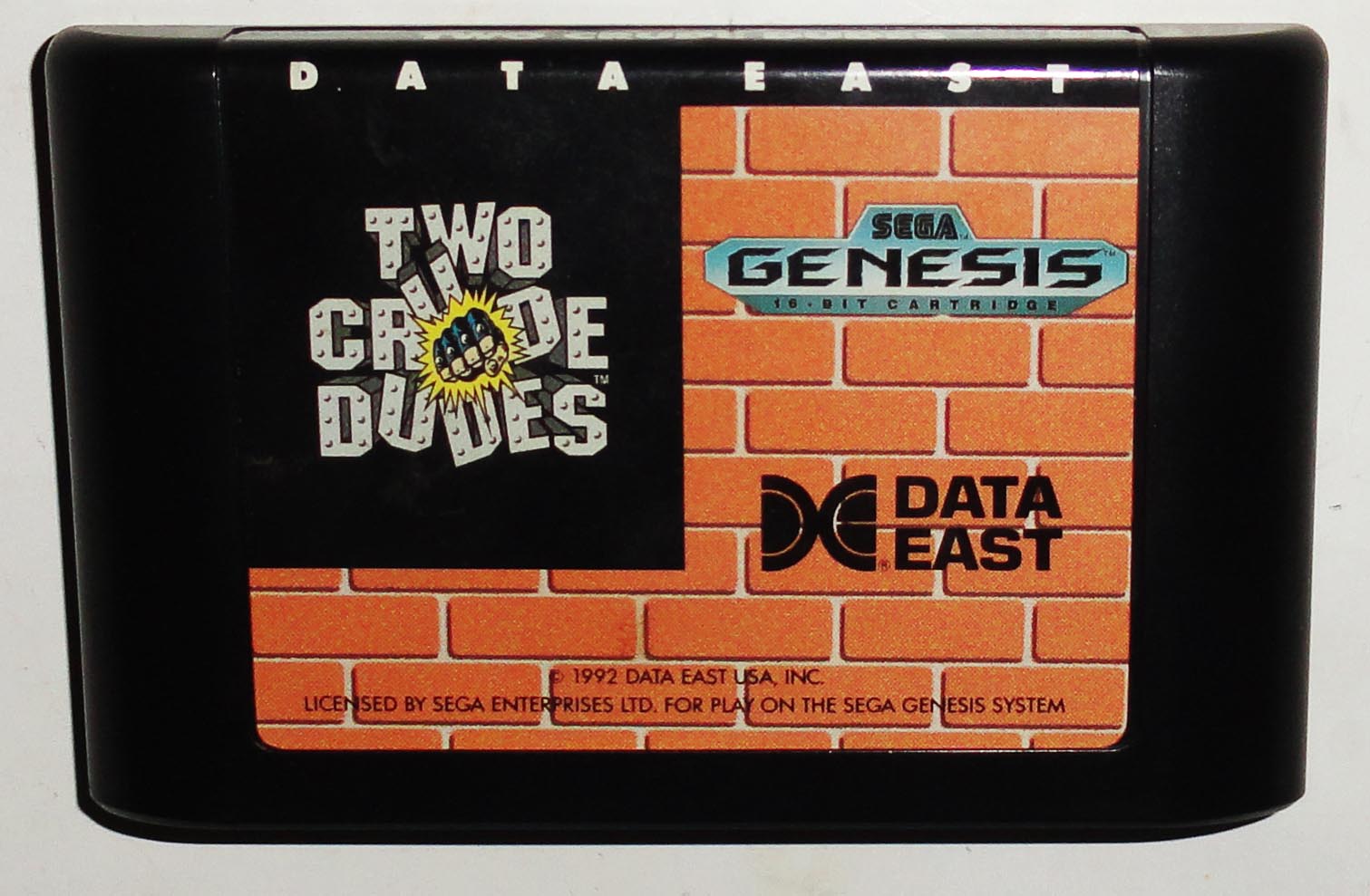 Two Crude Dudes Sega Genesis Original Completo - Imagen 3