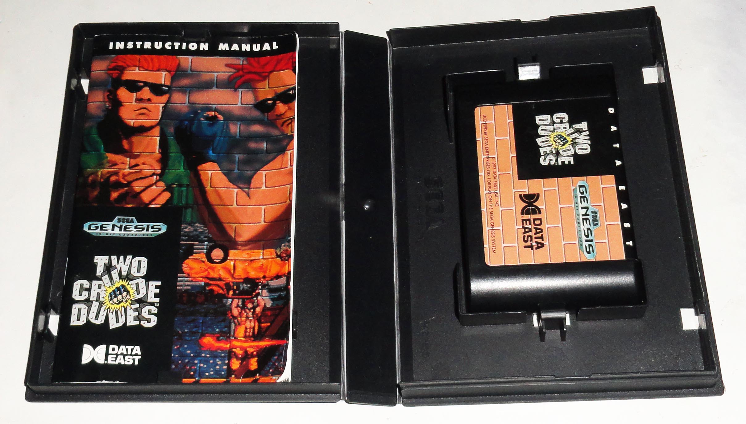 Two Crude Dudes Sega Genesis Original Completo - Imagen 2