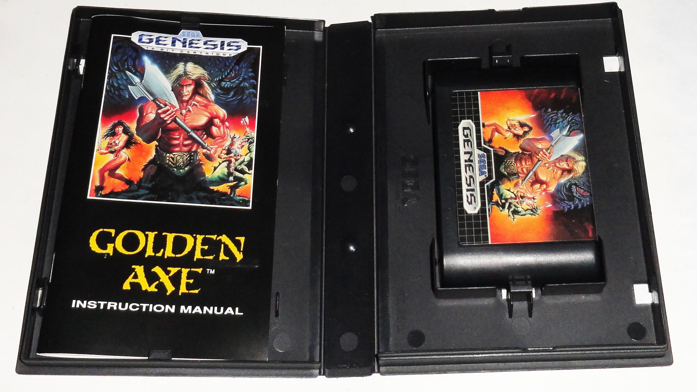 Golden Axe Sega Genesis Original Completo - Imagen 2