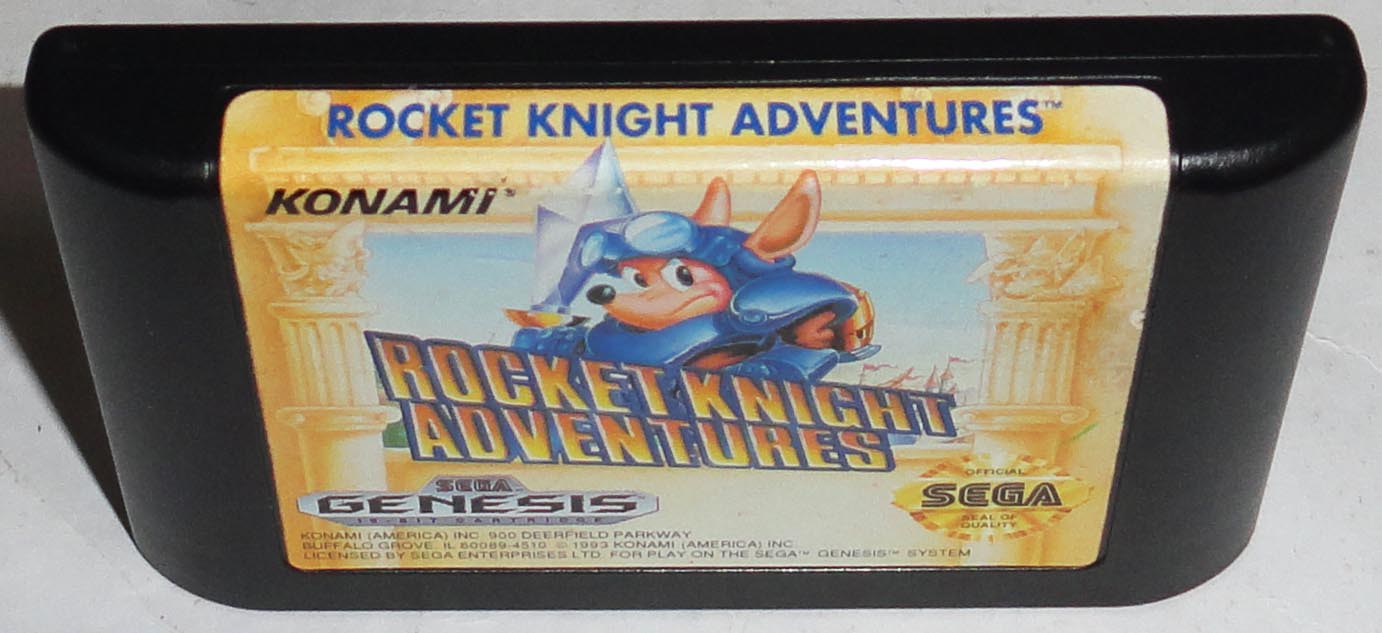 Rocket Knight Adventures Sega Genesis Original Completo - Imagen 4