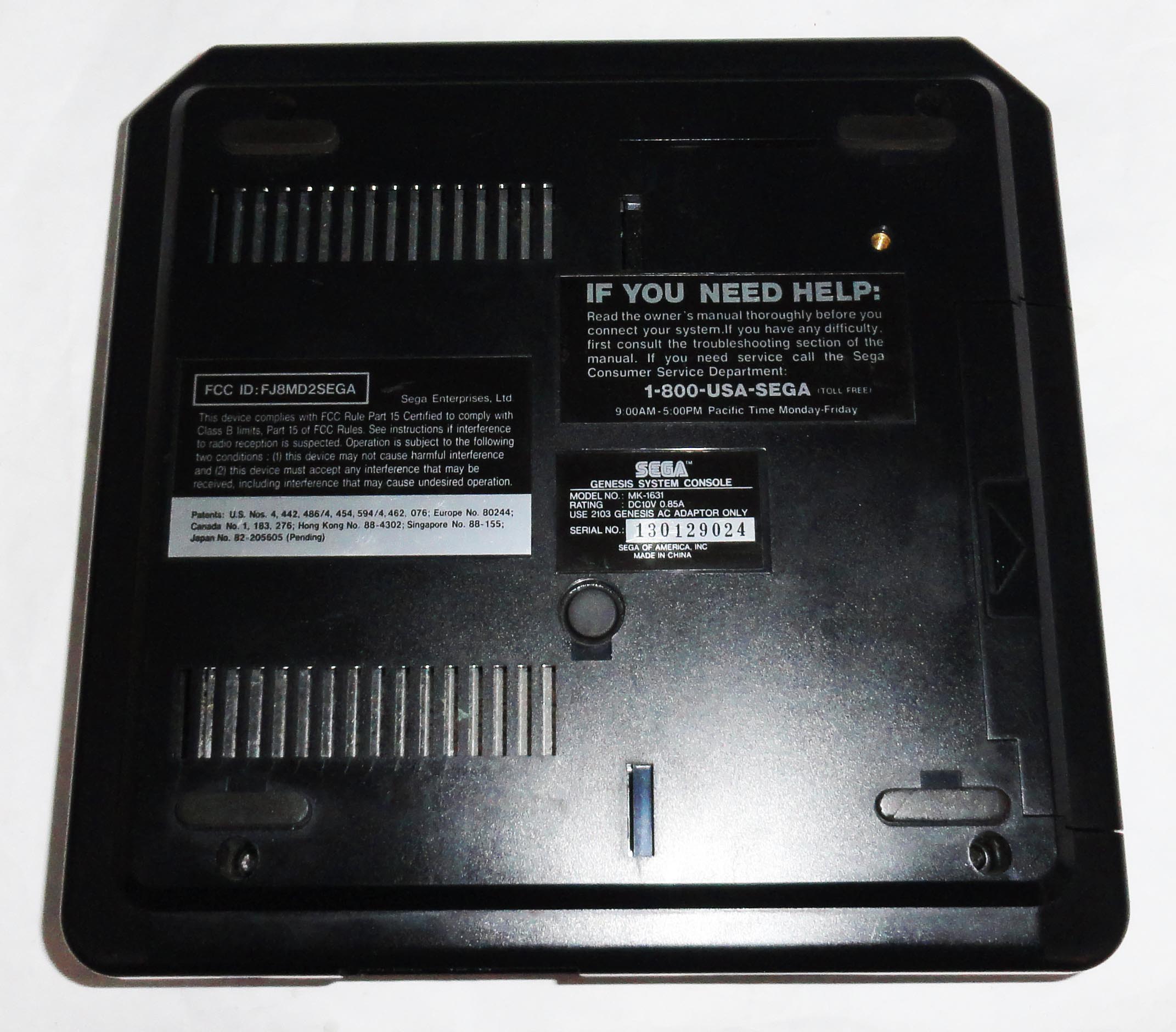 Sega Genesis Model 2 Original Completa - Imagen 5
