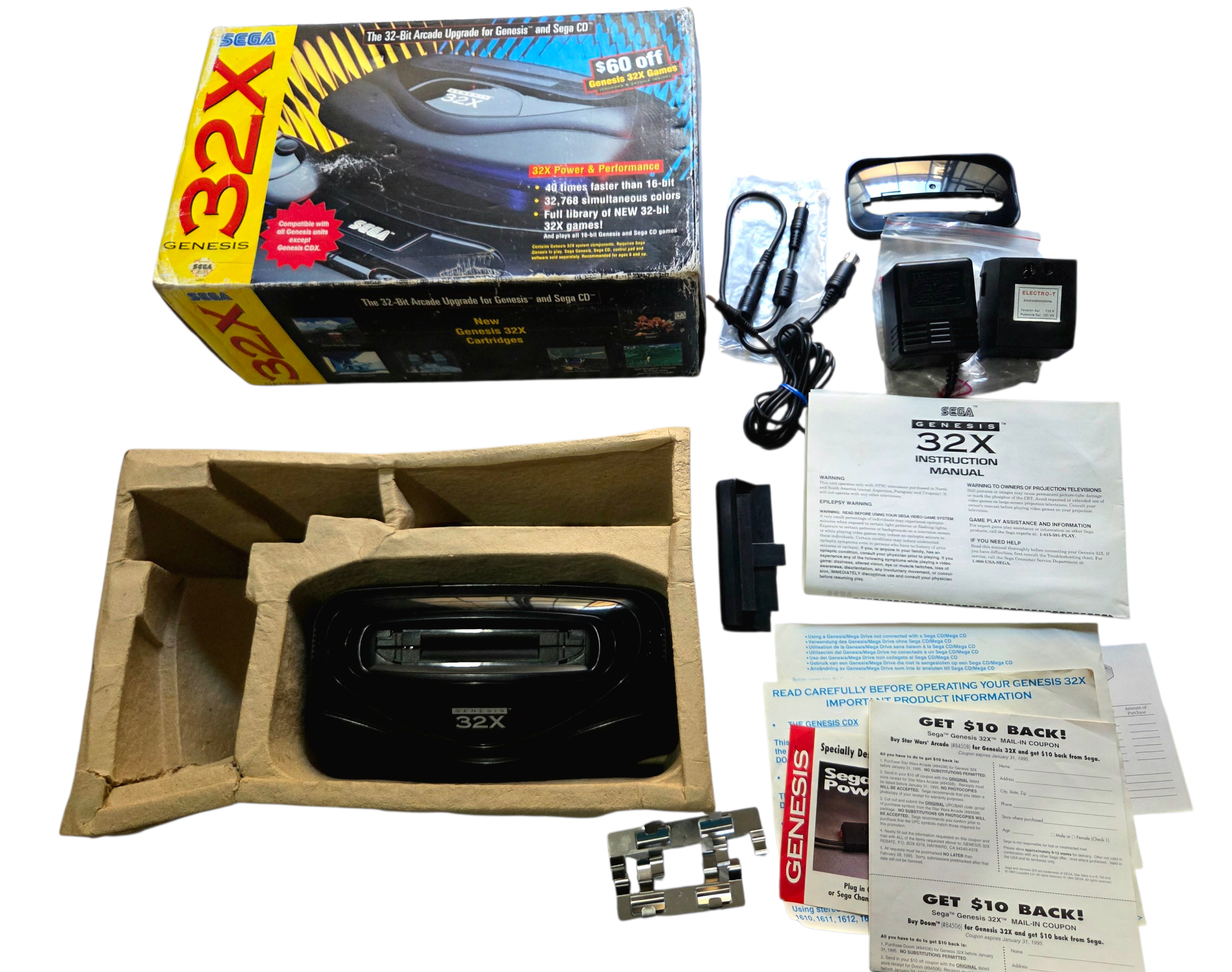 SEGA GENESIS 32X – COMPLETO EN CAJA (CIB) - Imagen 2