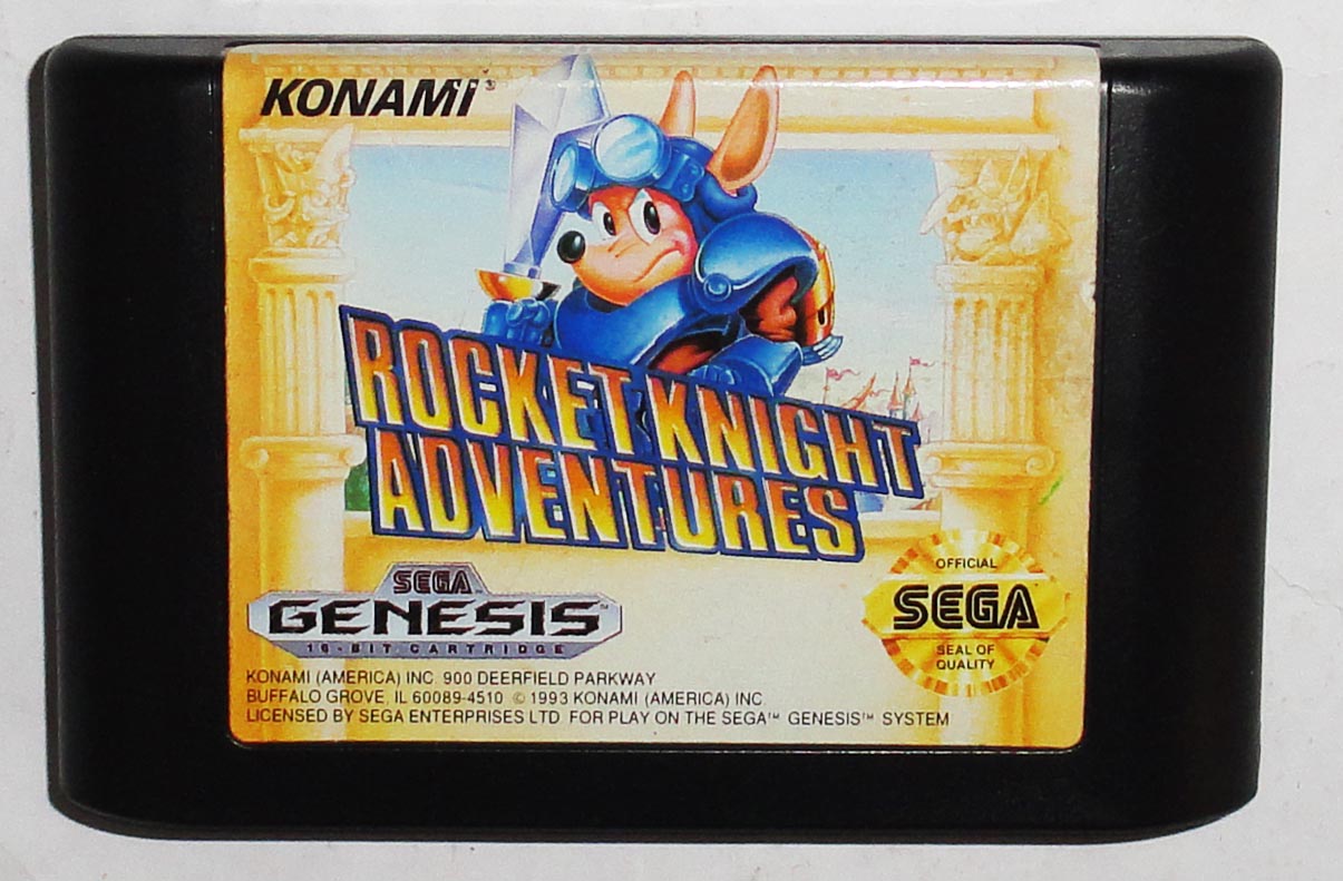 Rocket Knight Adventures Sega Genesis Original Completo - Imagen 3