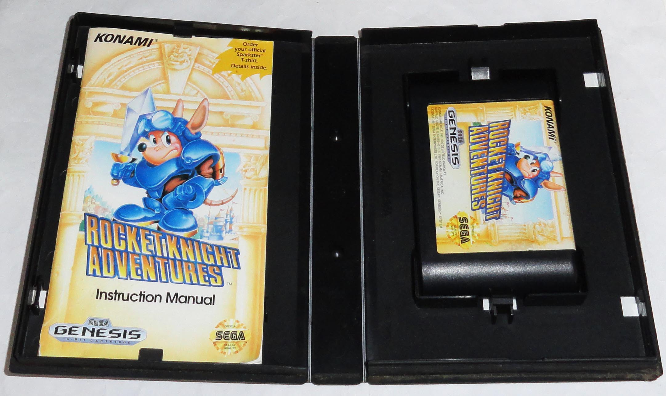 Rocket Knight Adventures Sega Genesis Original Completo - Imagen 2