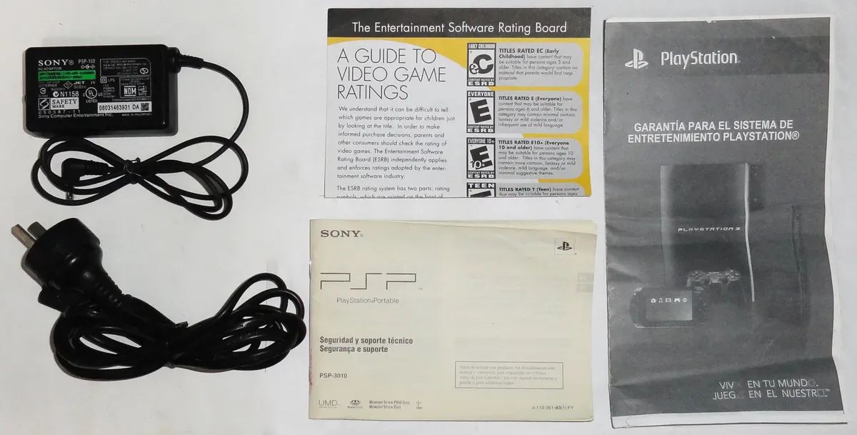 Psp Slim Completa En Caja Flasheada + SD 4gb - Imagen 2