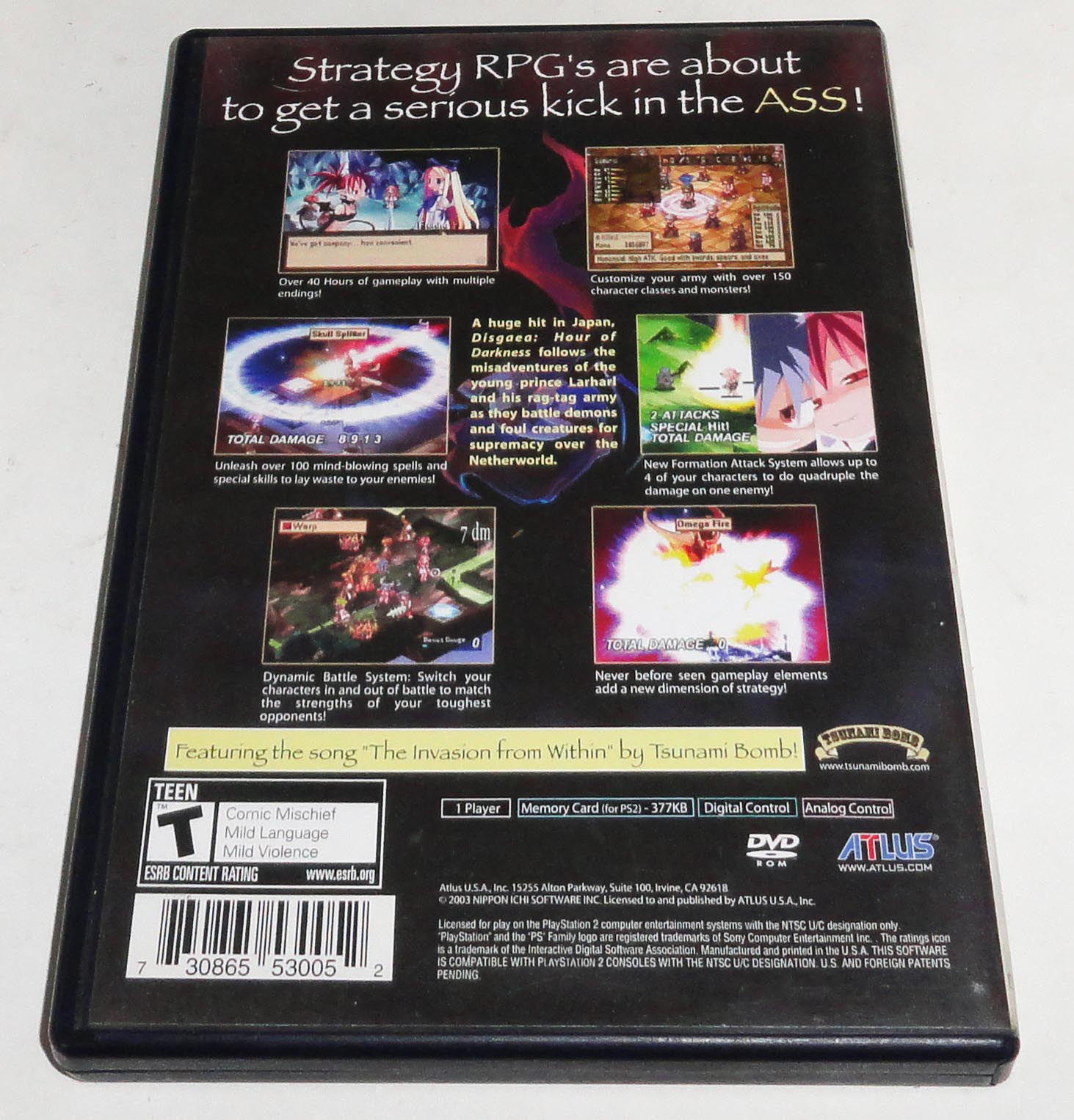 Disgaea Hour Of Darkness Ps2 Original Usa Completo - Imagen 4