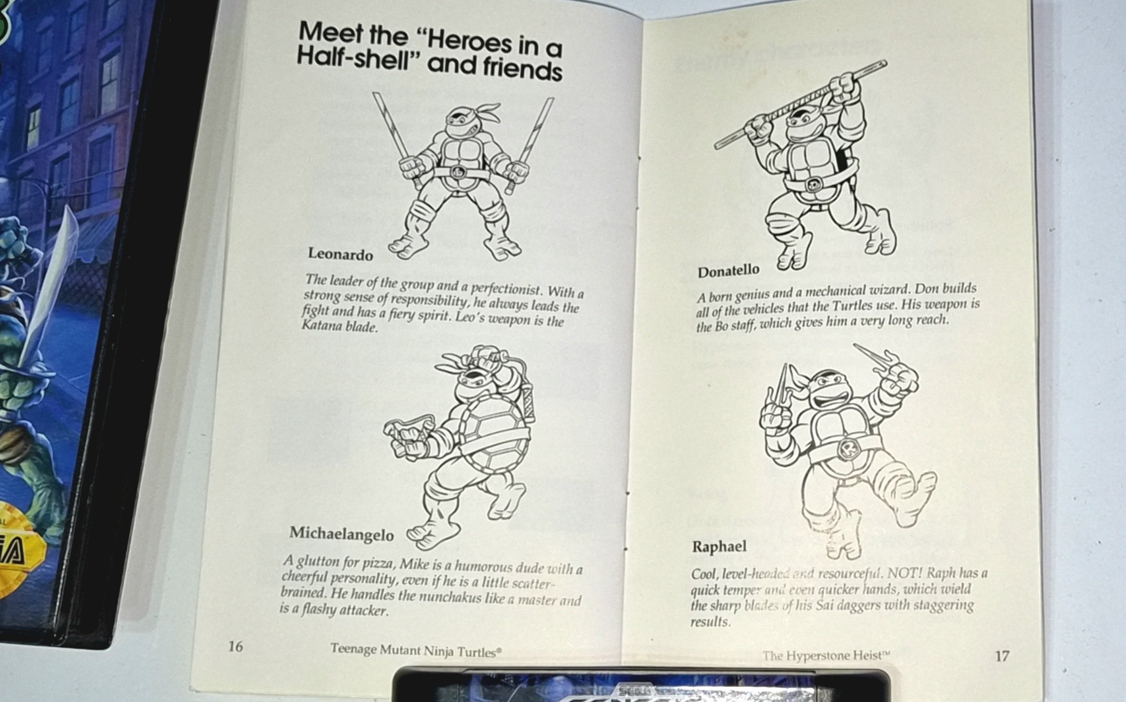 Teenage Mutant Turtles Hyperstone Heist/ Sega Genesis / Original Completo (CIB) - Imagen 3