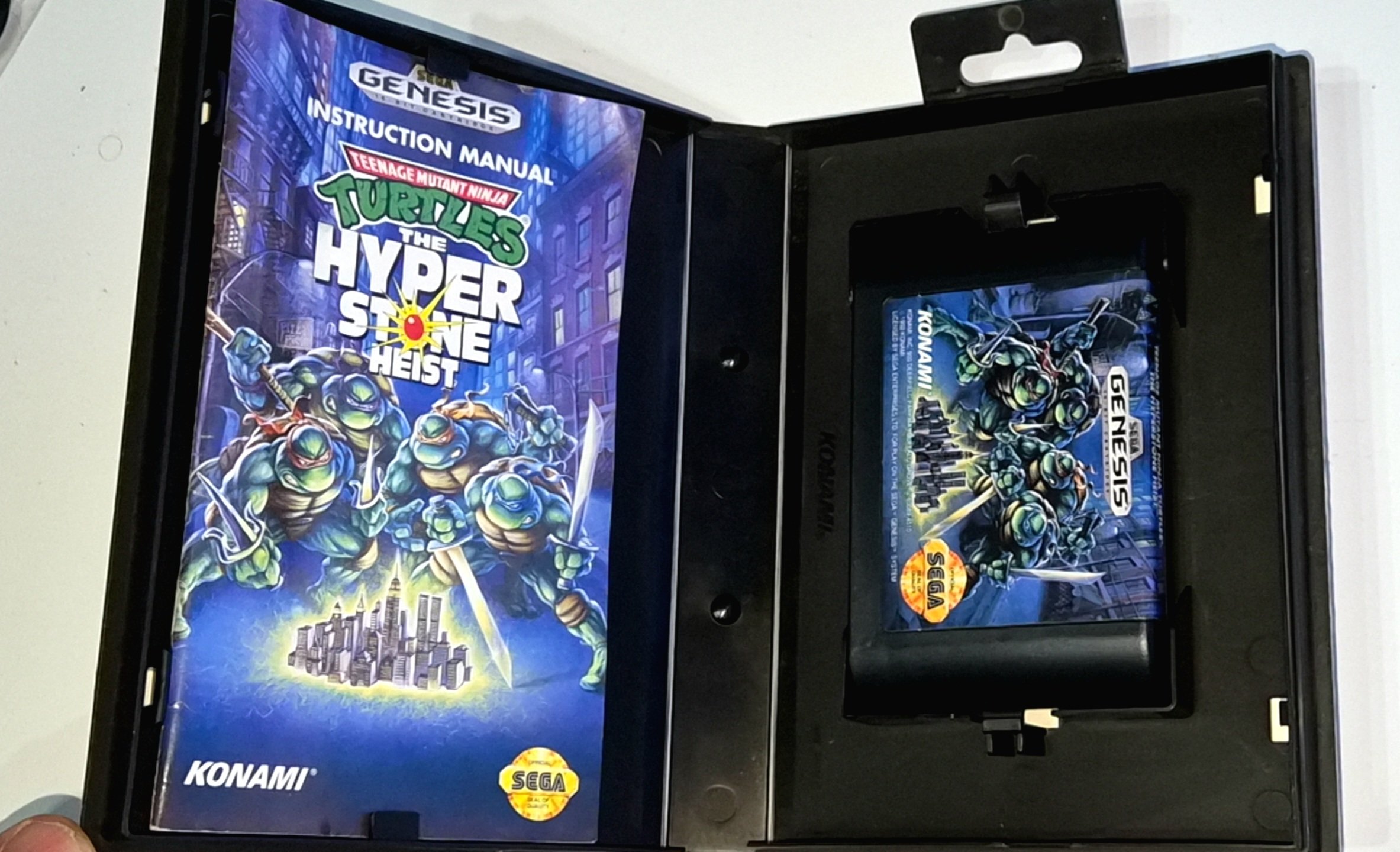 Teenage Mutant Turtles Hyperstone Heist/ Sega Genesis / Original Completo (CIB) - Imagen 2