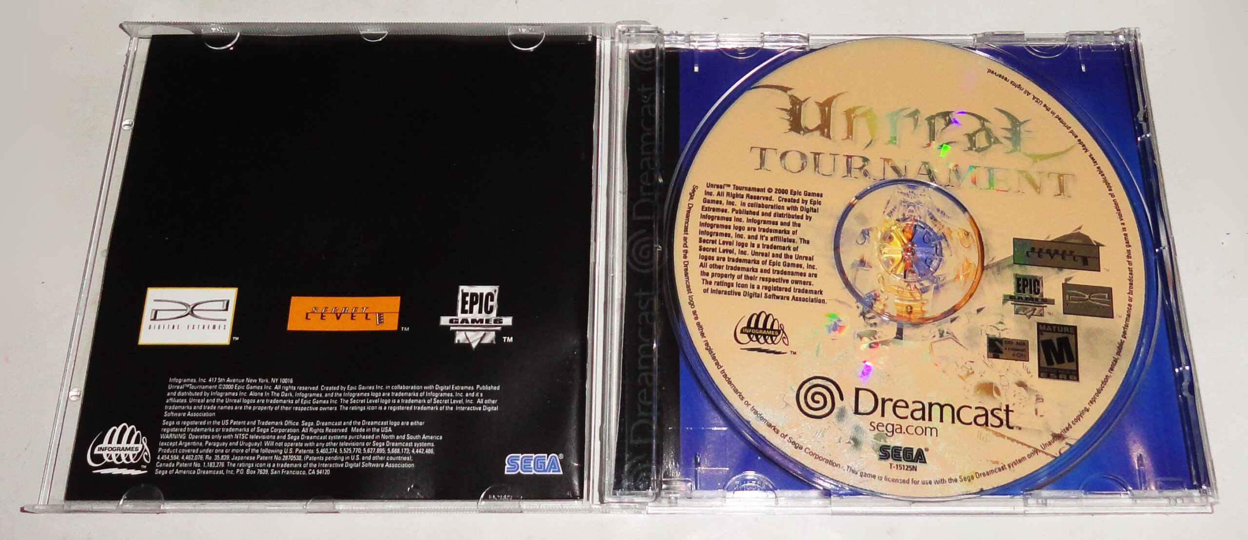 Unreal Tournament Sega Dreamcast Original Usa Completo - Imagen 2