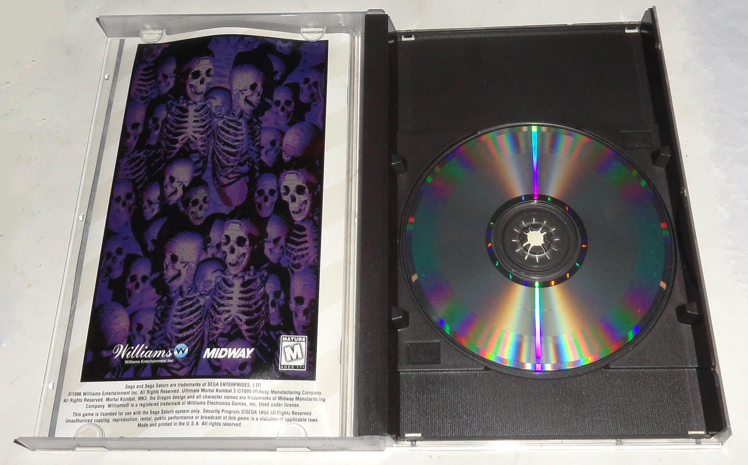 Ultimate Mortal Kombat 3 Sega Saturn Original Usa Completo - Imagen 7