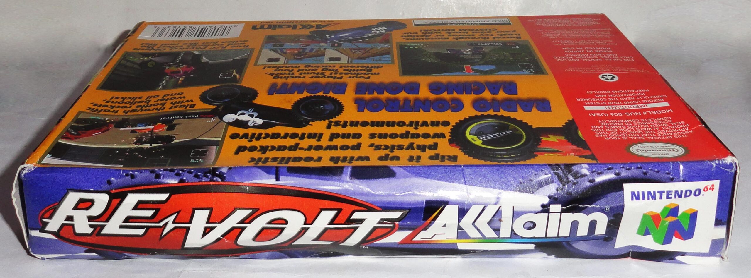 Revolt Nintendo 64 Completo En Caja - Imagen 7