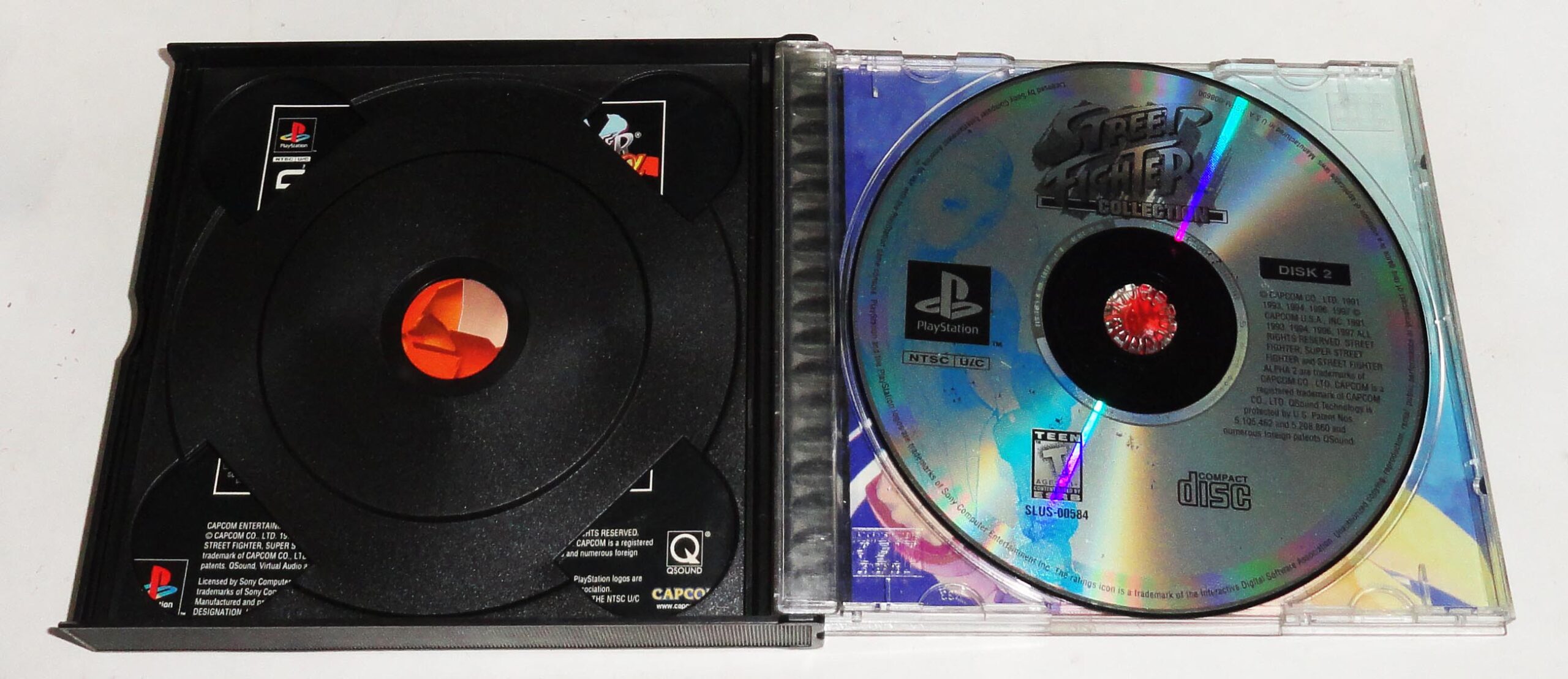 Street Fighter Collection Ps1 Original Usa Completo - Imagen 3