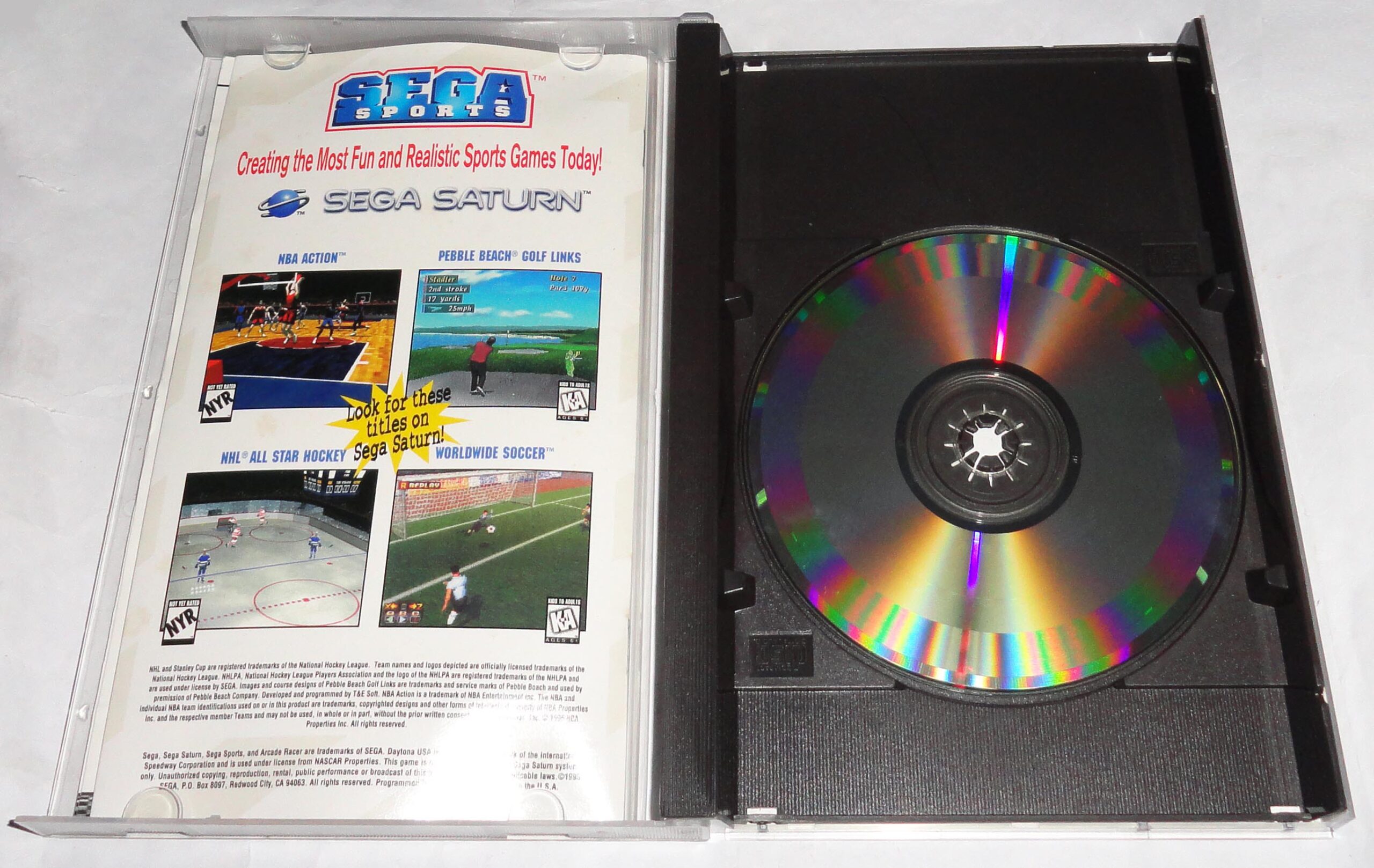 Daytona Usa Sega Saturn Original Usa Completo - Imagen 7