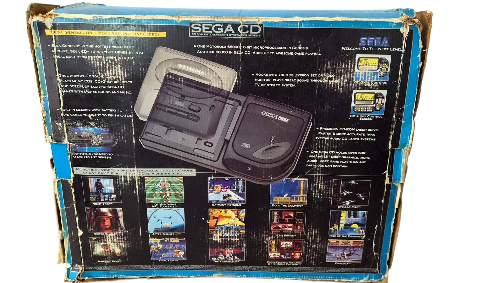 Sega Cd Completa En Caja + Juegos - Imagen 3