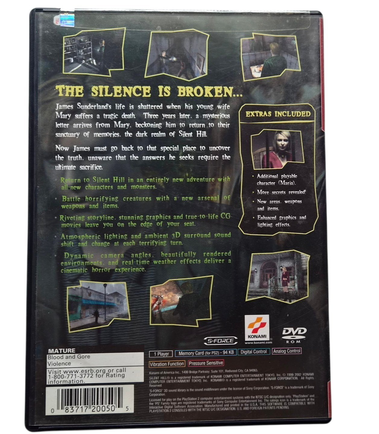 Silent Hill 2 Original Greatest Hits (Ps2) - Imagen 4