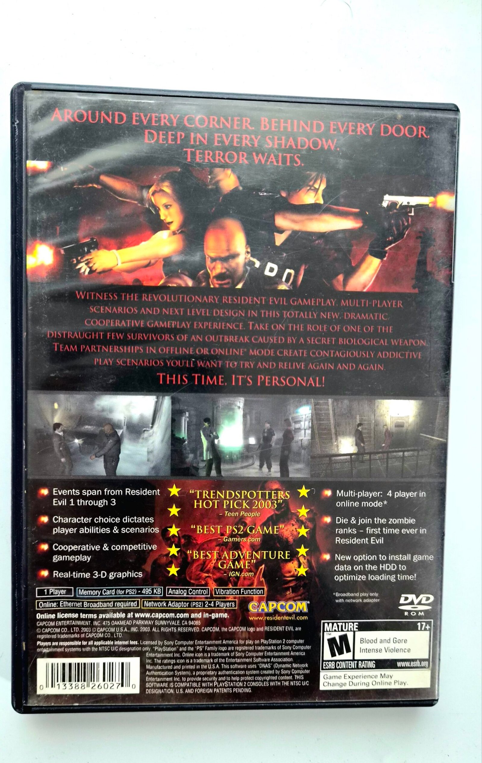 Resident Evil Outbreak Original Completo Ps2 - Imagen 3