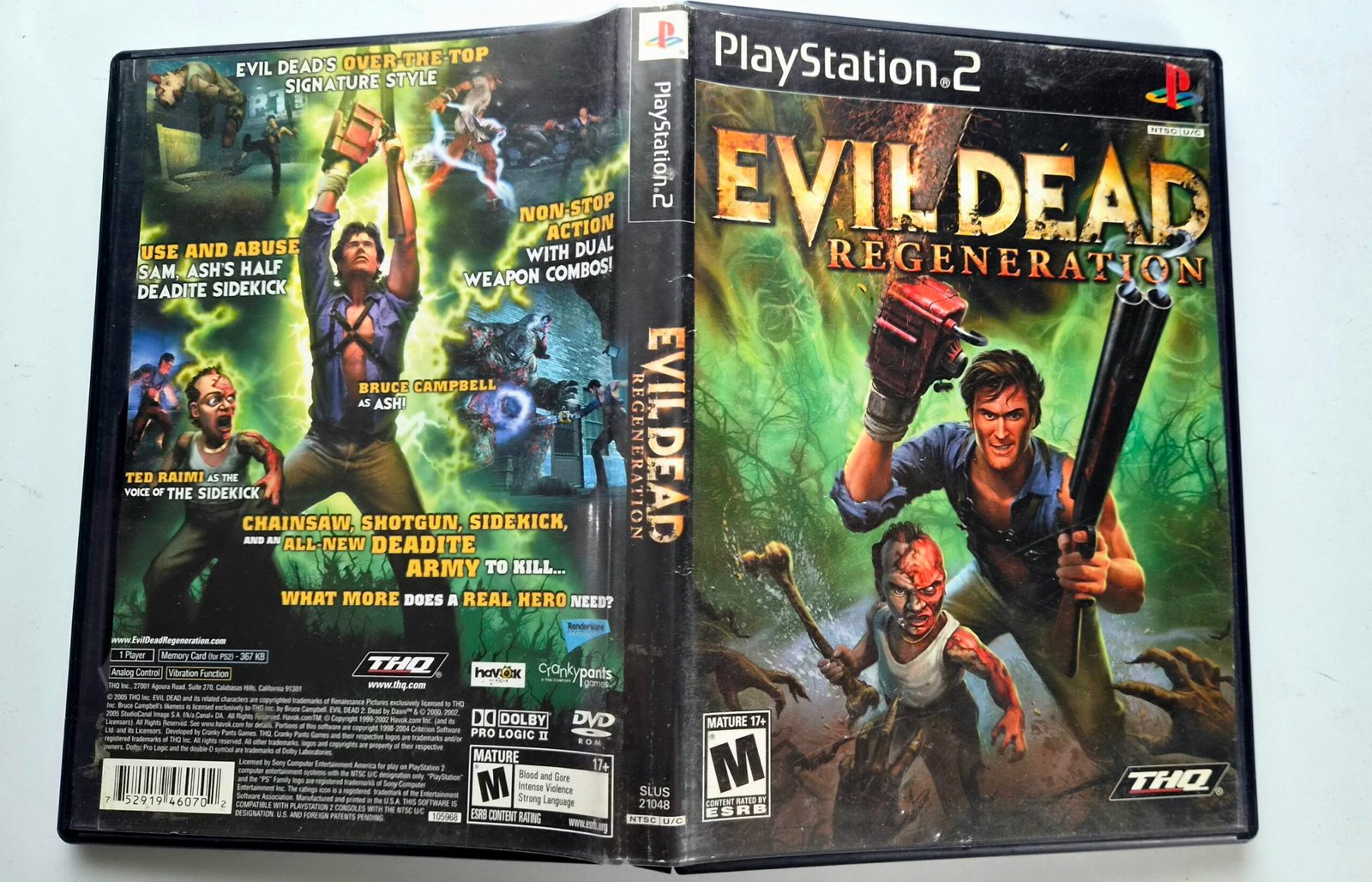 Evil Dead Regeneration Original Completo Ps2 - Imagen 2