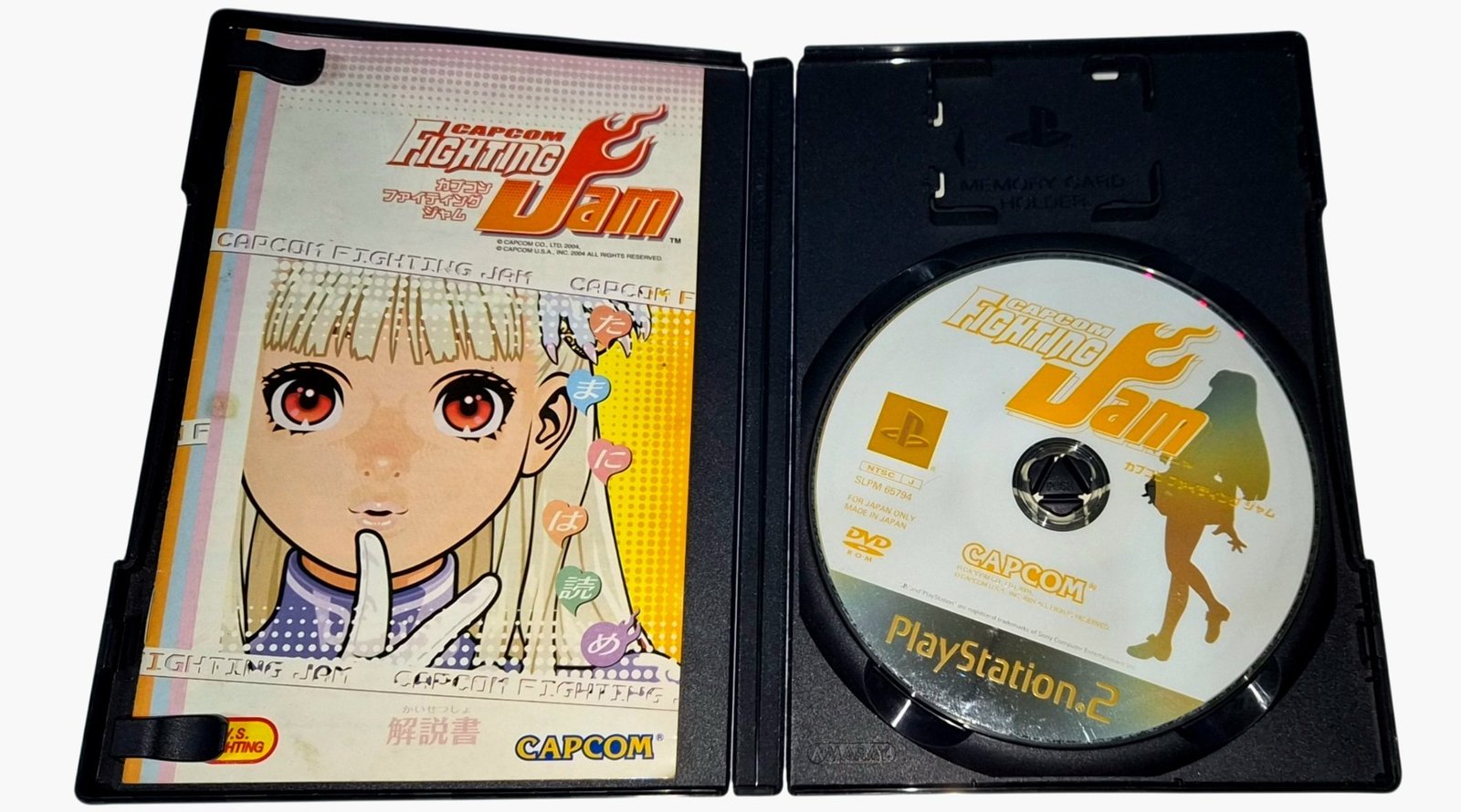 Capcom Fighting Jam Original Completo Japónes | Ps2 - Imagen 2