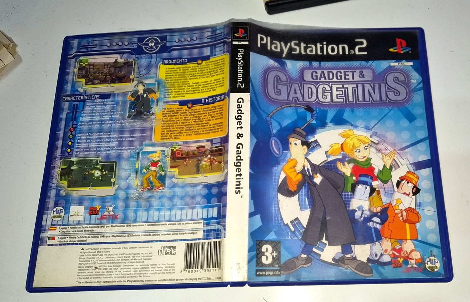 Inspector Gadget Gadgetinis Original Completo | Ps2 - Imagen 3
