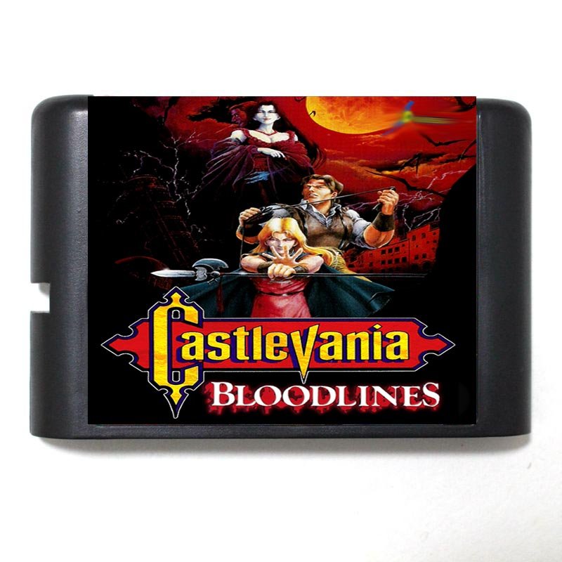 Castlevania Bloodlines | Cartucho Actual Compatible Sega 16 Bits - Imagen 2